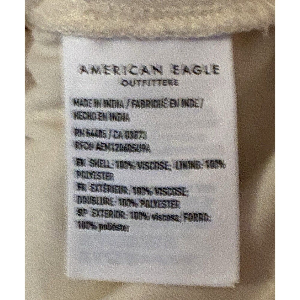 AMERICAN EAGLE Short and Sweet Romper 100% Cotton Size Medium MINIMALIST BEACH - Picture 7 of 9